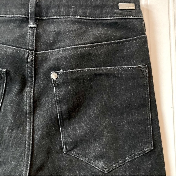 &Denim 360* Stretch Black Wash High Waist Skinny Jeans,‎ size 31 x 32 - Picture 6 of 13